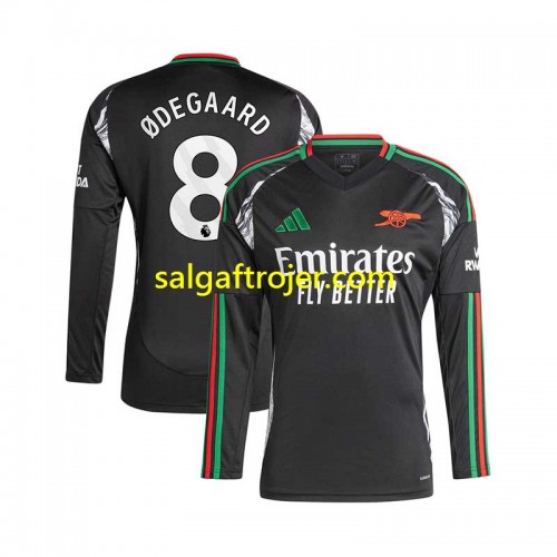 Arsenal Martin Odegaard 8 Fodboldtrøjer Udebanesæt 2024/25 Langærmet Arsenal Martin Odegaard 8 Fodboldtrøjer Udebanesæt 2024/25 Langærmet